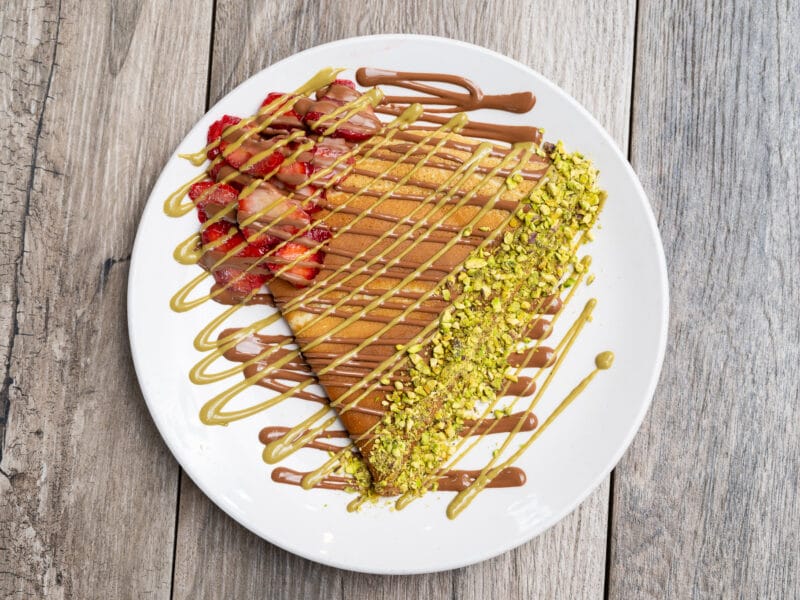 Dubai Chocolate Crepe