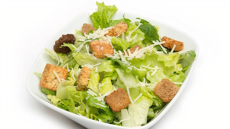 Caesar Salad dish at Crepeccino