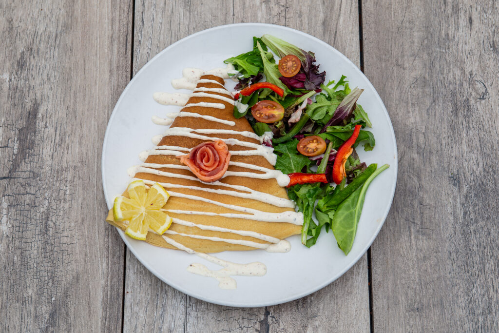 The Californian Crêpe dish at Crepeccino